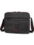 Cactive Kanvas Su Geçirmez Kumaş Uzun Askılı Laptop Bölmeli Unisex Postacı Çantası Siyah 2