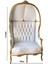 Fransız Lüks Iki Koltuklu Yüksek Arkalıklı Dişli Sandalye 1