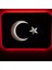 Türk Bayrağı Ledli Duvar Süsü Mdf Tablo Duvar Aksesuarı Ahşap Tablo 1