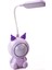 Mor Kuromi Temalı USB Şarjlı Masa Lambası ve Kalem Tıraş Seti 2
