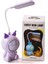 Mor Kuromi Temalı USB Şarjlı Masa Lambası ve Kalem Tıraş Seti 4