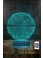 3D 3 Boyutlu LED Gece Lambası Dünya Tasarımlı 16 Renkli Masa Lambası 6