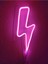 Şimşek Neon LED Dekoratif Aydınlatma Pembee 2