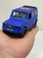 Mercedes G63 Mavi Metalik Metal Sesli Işıklı Diest Car Oyuncak Model Araba 12 cm 5