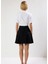 Kadın Kloş Tüvit Mini Etek Düğmeli Kalıp Fonksiyonel Dayanıklı Kaliteli Konforlu Estetik Şık 5