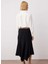Kadın Asimetrik Kalıp Düşük Bel Maxi Boy Dokuma Etek %100 Viskoz Fonksiyonel Dayanıklı Şık 5