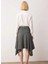 Kadın Jakarlı Midi Etek Büzgülü Kalıp Fonksiyonel Dayanıklı Kaliteli Konforlu Estetik Spor 2