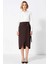 Kadın Yüksek Bel Sarong Kalıp Midi Etek Fonksiyonel Dayanıklı Kaliteli Konforlu Estetik Şık 4