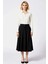 Kadın Yüksek Bel Pileli Maxi Etek Fonksiyonel Dayanıklı Kaliteli Konforlu Estetik Premium Şık 4