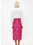 Kadın Midi Sarong Kalıp Çiçek Desenli Dokuma Etek %100 Viskoz Fonksiyonel Dayanıklı Modern 5