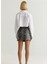Kadın Yüksek Bel Kalem Mini Etek Gabardin Kumaş Fonksiyonel Dayanıklı Kaliteli Konforlu Şık 5