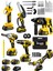 Professional 6 Lı Set 21V Darbeli Hilti Taşlama Testere Makas Matkap Vidalama Somun Sıkma 1