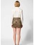 Kadın %100 Pamuk A Kesim Yüksek Bel Mini Etek Fonksiyonel Dayanıklı Kaliteli Konforlu Spor 4