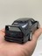 Mercedes Benz 190E Evo Siyah Metalik Metal Çek Bırak Işıklı Sesli Diest Car 1:36 Ölçek Oyuncak 2