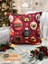 2li Kırlent Kılıfı Seti 43X43 cm Fermuarlı Çift Taraflı Dijital Baskı Yılbaşı Yeni Yıl Noel Konsepti New Year Christmas Fifty Home 3