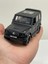 Mercedes G63 Jeep Siyah Metal Sesli Işıklı Diest Car Oyuncak Model Araba 12 cm 5