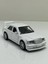 Mercedes Benz 190E Evo Beyaz Metal Çek Bırak Işıklı Sesli Diest Car 1:36 Ölçek Oyuncak 1