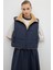 Çift Taraflı Fermuarlı Yelek Lacivert K2637001_015 5