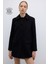 Yün ve Kaşmir Karışımlı Kaban Siyah K2619013_001 6