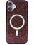 iPhone 16 Plus Kılıf Helen Magsafe Uyumlu Kapak - Derin Mor 1