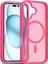 iPhone 16 Plus Jota Magsafe Uyumlu Kapak - Rose 4