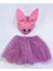Çocuk Gösteri Kostümü Pembe Tavşan 1