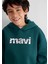 Yılbaşı Temalı Yeşil Sweatshirt 6S10178-71932 1