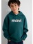 Yılbaşı Temalı Yeşil Sweatshirt 6S10178-71932 2