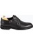 Erkek Klasik Ayakkabı Çift Tokalı Hakiki Deri Eva Taban Siyah 1