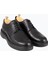 Bağcıklı Yüksek Taban Ayakkabı Siyah 2