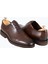 Erkek Bağcıklı Eva Taban Ayakkabı Kahverengi 4