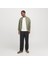Jack&jones Blaleister Linen Blend Bomber Erkek Haki Klasik Yaka Ceket 2