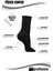 Uniseks Siyah Tenis Spor Çorap 6'lı Set - Doğal Pamuk, Dikişsiz, Havlu Taban Soket Çorap 4