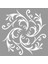 Artikel Damask Spiral Stencil Tasarımı 30 x 30 cm 1