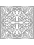 Artikel Karo 49 Stencil Tasarımı 30 x 30 cm 2