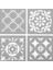 Dörtlü Karo 2 Stencil Tasarımı 30 x 30 cm 1