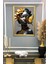 Kadın Figürlü Dijital Baskılı Kadife Kumaş Çerçeveli Tablo TBL0069 2