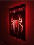 Spiderman Açma Kapama Düğmeli LED Işıklı Duvar Tablosu 1