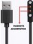Siyah Haylou Solar LS05 Akıllı Saat USB Şarj Kablosu 3