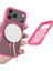 Apple iPhone 17 Pro Jota Magsafe Kapak - Rose 8
