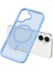 Apple iPhone 17 Jota Magsafe Kapak - Açık Mavi 6