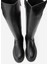 SHADOW Siyah Streç Detaylı Kadın Çizme 6