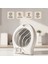 AS300B 2000W Fanlı Isıtıcı, Devrilme Emniyetli, Termostatlı, 3 Kademe Ayarlanabilir Fanlı 6