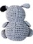 0290 El Örgüsü Amigurumi Oyuncak Köpek - 10 cm / 8 cm 3