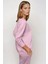 Kadın Modal Touch Basic Sweatshirt Allık Pembe 2
