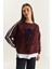 Kadın Kaplan Baskılı T-Shirt Detaylı Şardonlu Sweatshirt 6