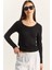Kadın Ultra Soft U Yaka Bluz 1