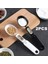 Mini Kaşık Ölçeği Dijital Mutfak Ölçeği LCD Ölçeği 0 1-500G Yemek Unu Ağırlığı Kaşığı Beyaz (Yurt Dışından) 2