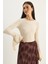 Kadın Bisiklet Yaka Ispanyol Kol Likralı Basic Bluz 3