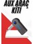 Tüm Cihazlara Uyumlu Bluetooth Aux Araç Kiti Siyah - UD001X-50O590 2